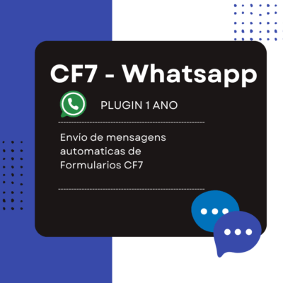 Plugin Contact Form 7 Whatsapp (1 ANO)