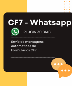 Plugin Contact Form 7 Whatsapp (30 dias)