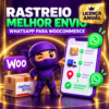 Plugin de rastreio Melhor Envio por WhatsApp para WooCommerce – licença anual
